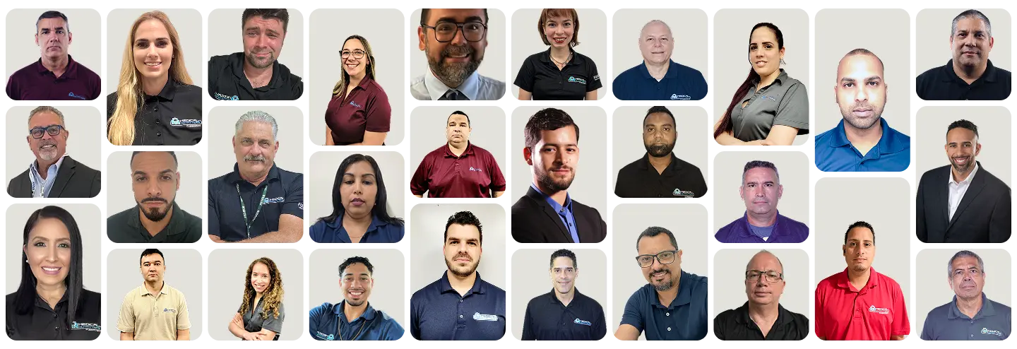 Medical Outfitters Team Collage