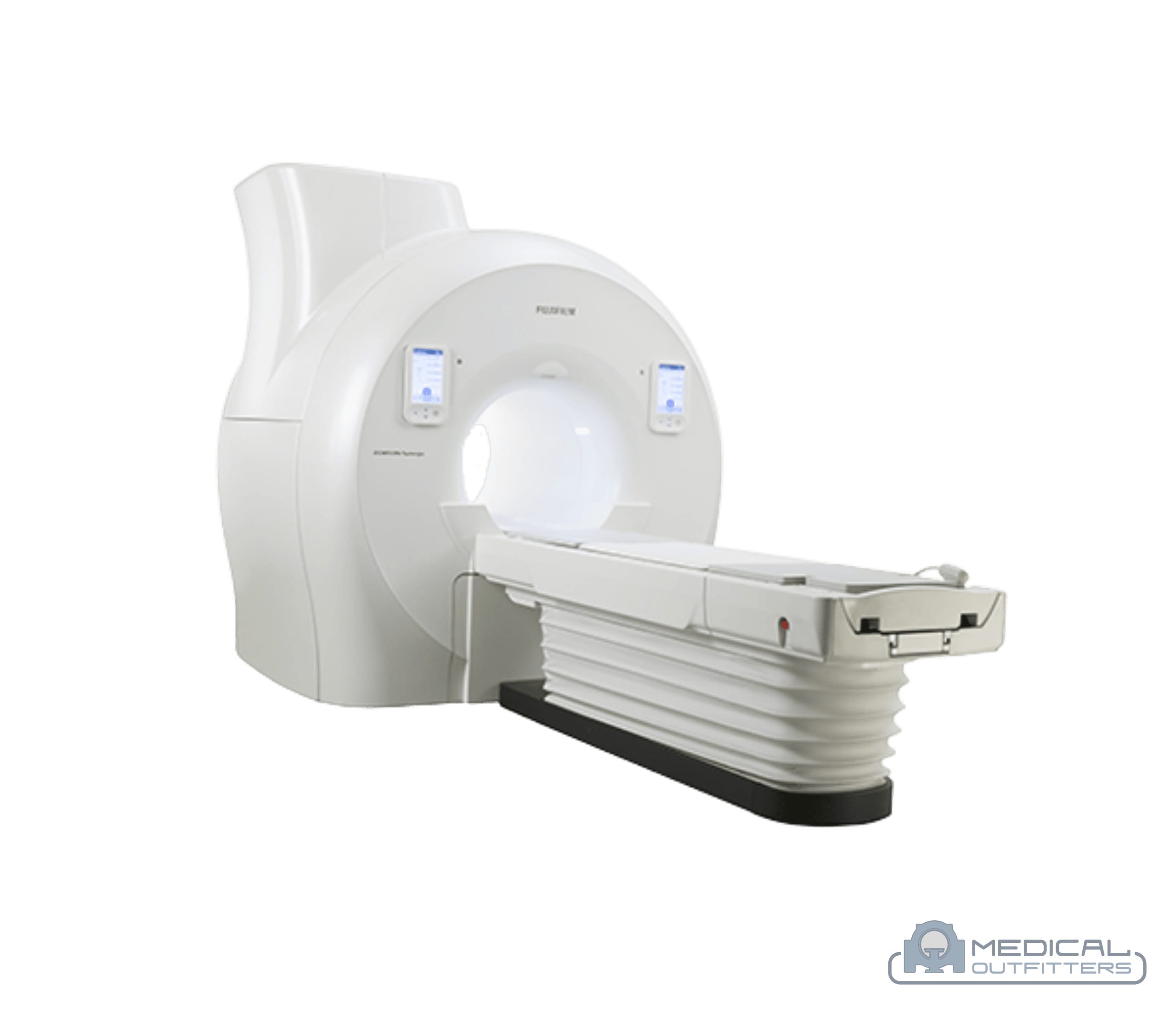 Fujifilm Echelon Synergy 1.5T MRI scanner, the class of superconducting magnet that a mobile MRI trailer is built around