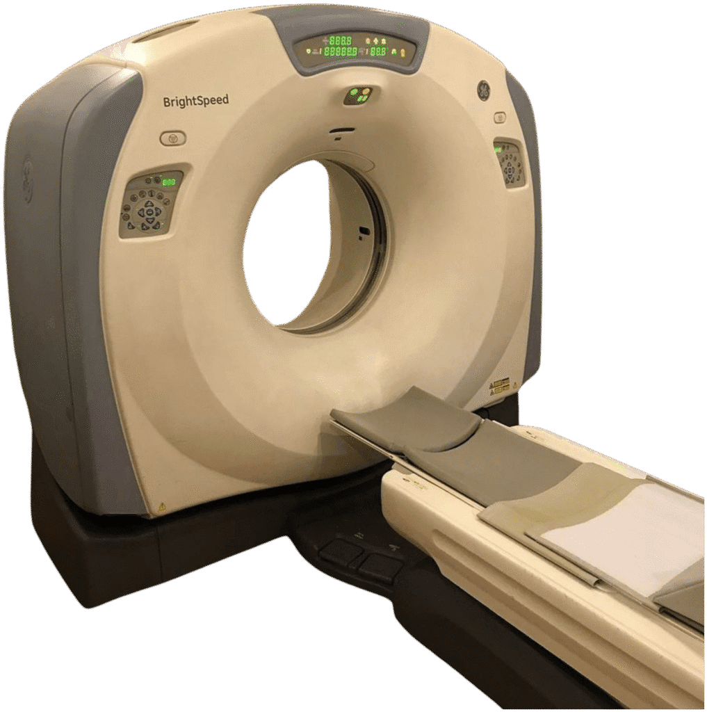 Refurbished GE BrightSpeed Elite 16 slice CT machine, MO Select certified with warranty and installation