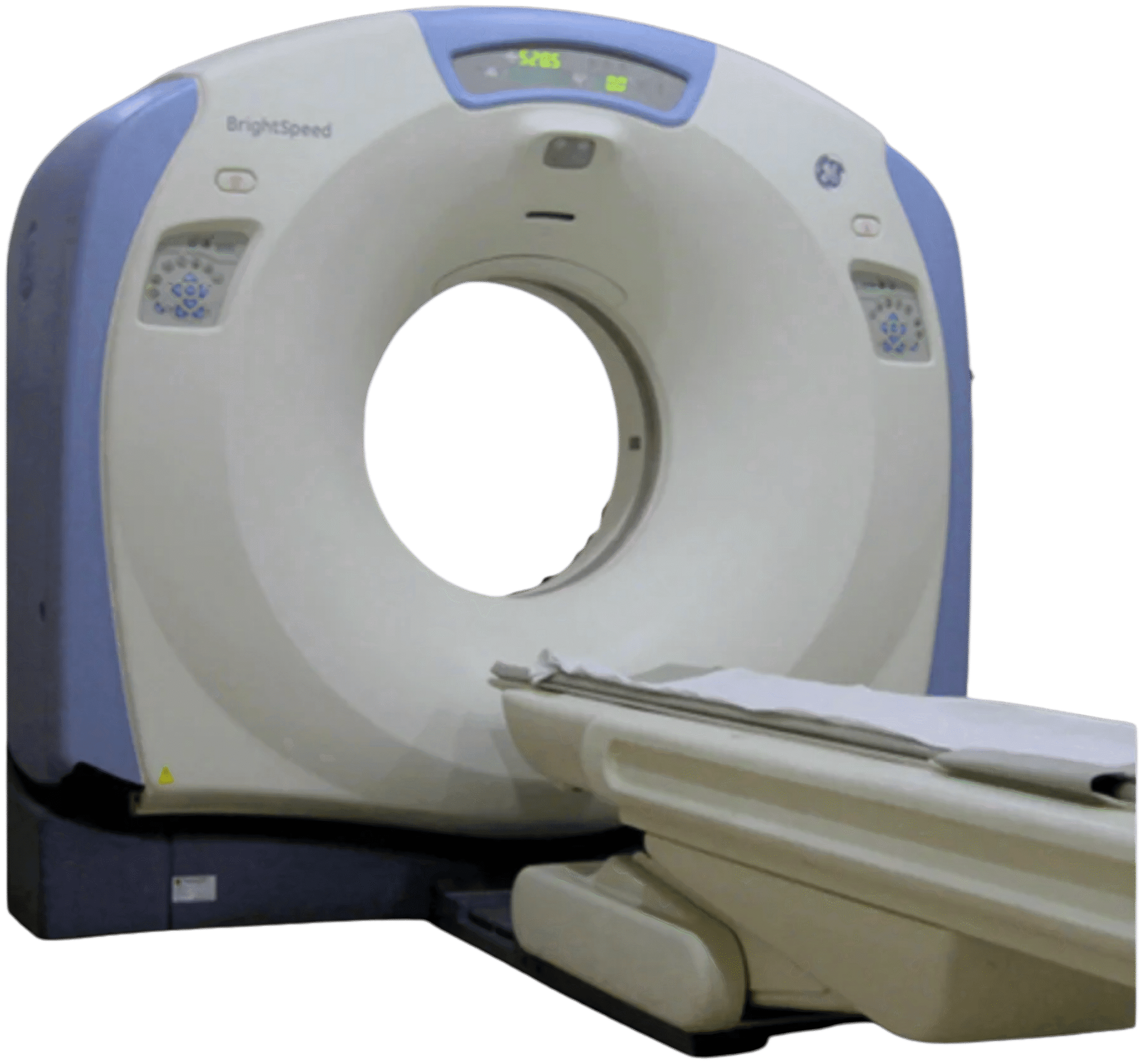Refurbished GE BrightSpeed Excel CT machine, MO Select certified with warranty and installation