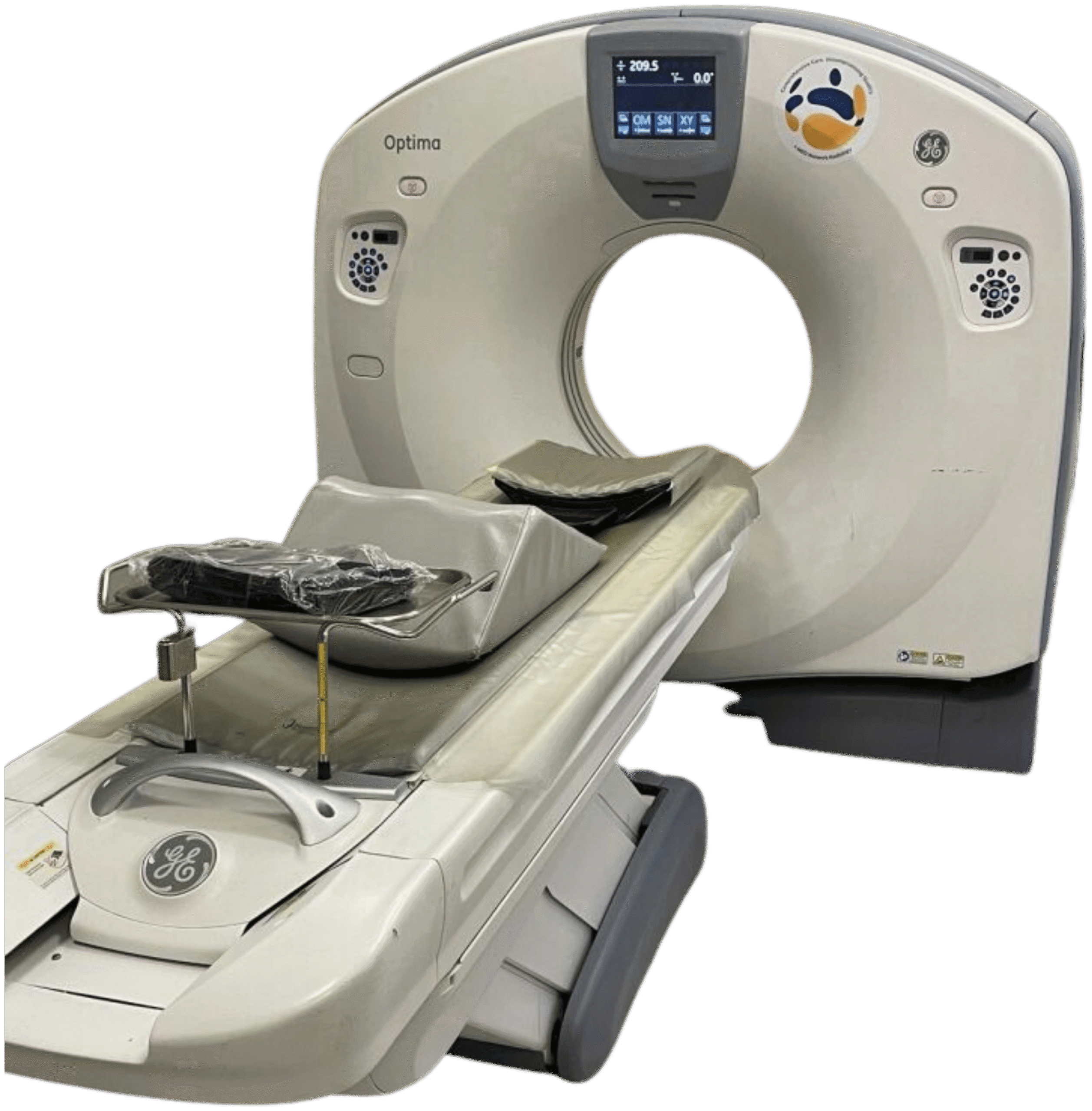 Refurbished GE Optima CT660 64 slice CT machine, MO Select certified with warranty and installation