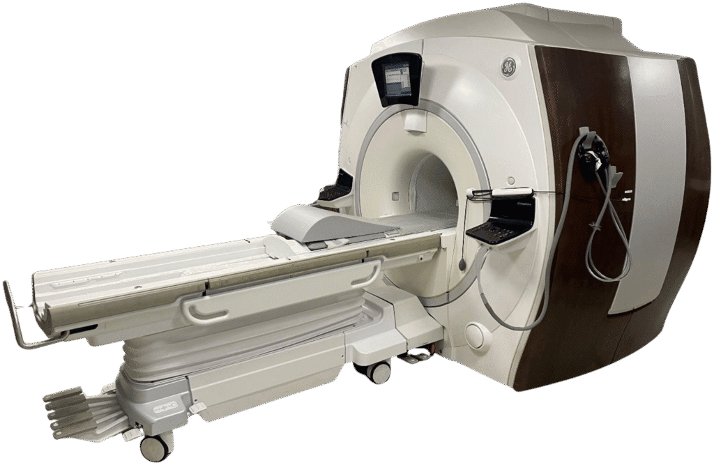 Refurbished GE Optima MR450w 1.5T wide bore MRI machine, MO Select certified with warranty and installation
