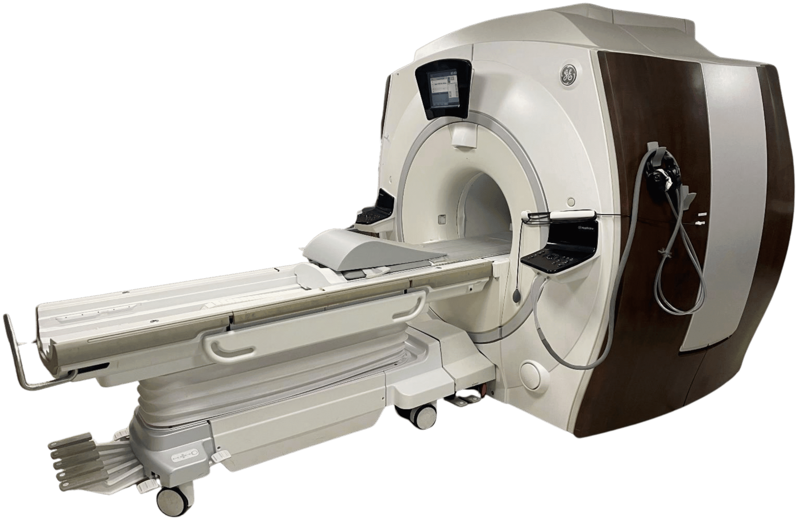 Refurbished GE Optima MR450w 1.5T wide bore MRI machine, MO Select certified with warranty and installation