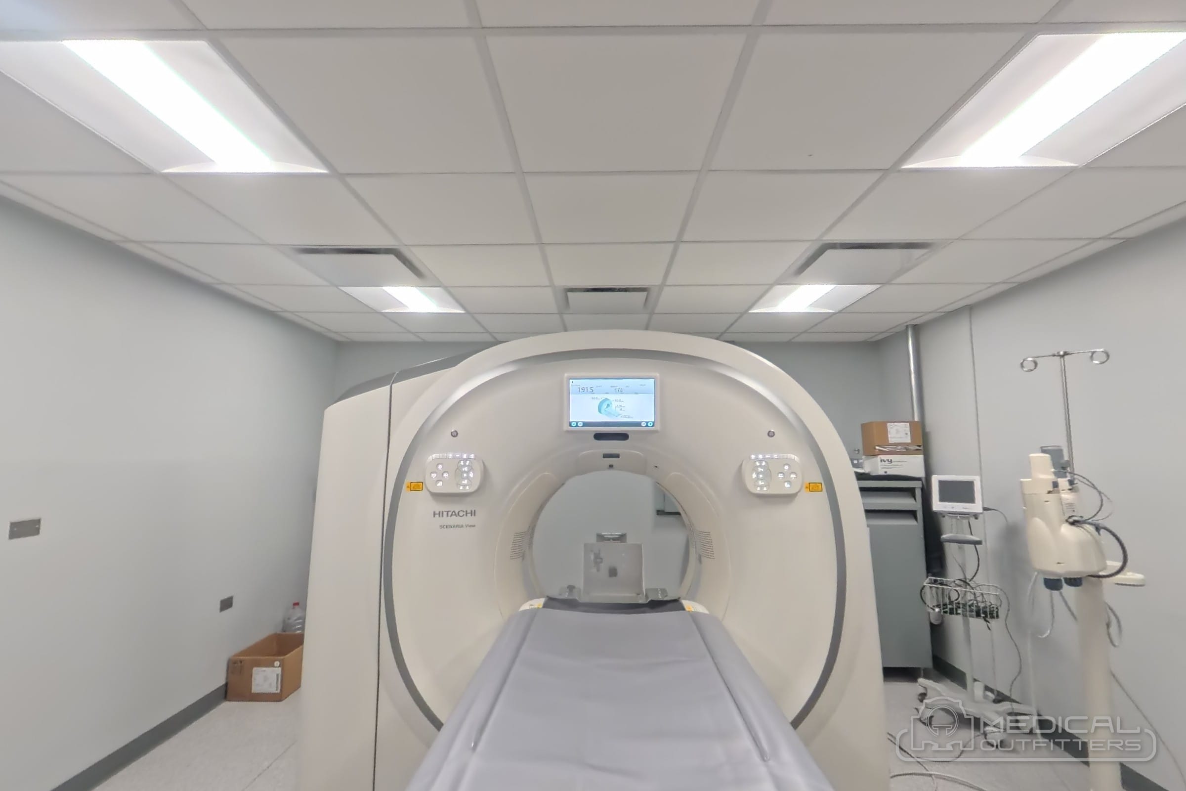 Fujifilm CT scanner installed by Medical Outfitters in a finished CT suite