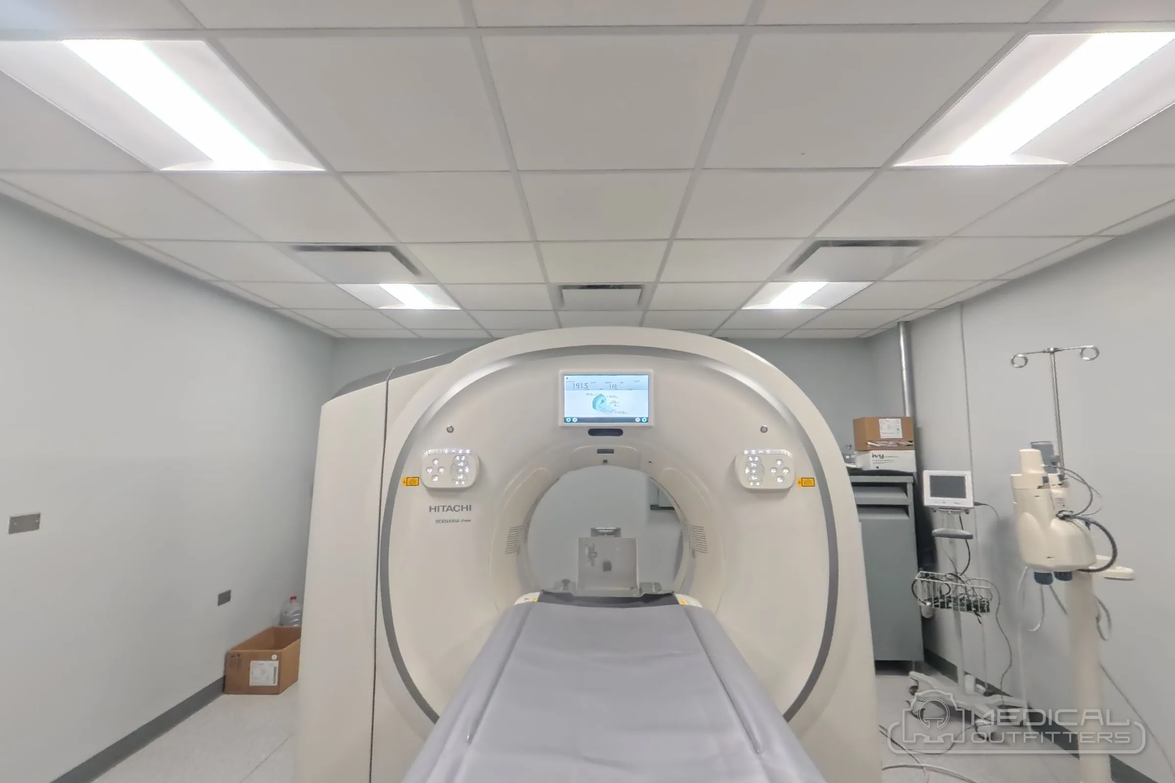 Fujifilm CT scanner installed by Medical Outfitters in a finished CT suite