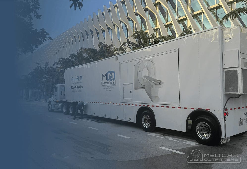 Medical Outfitters MO Mobility mobile imaging trailer