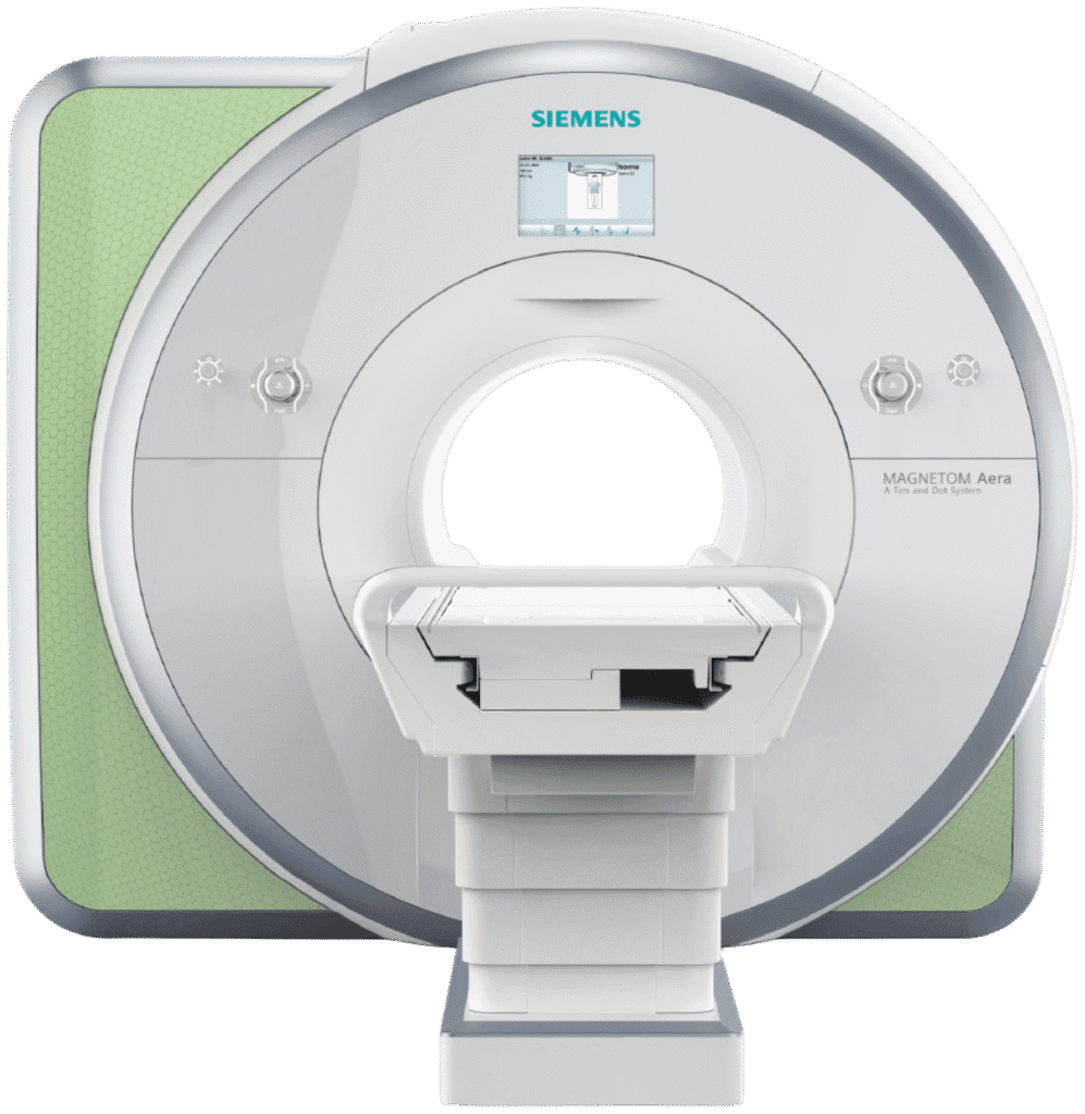 Refurbished MAGNETOM Aera supplied by Medical Outfitters under MO Select