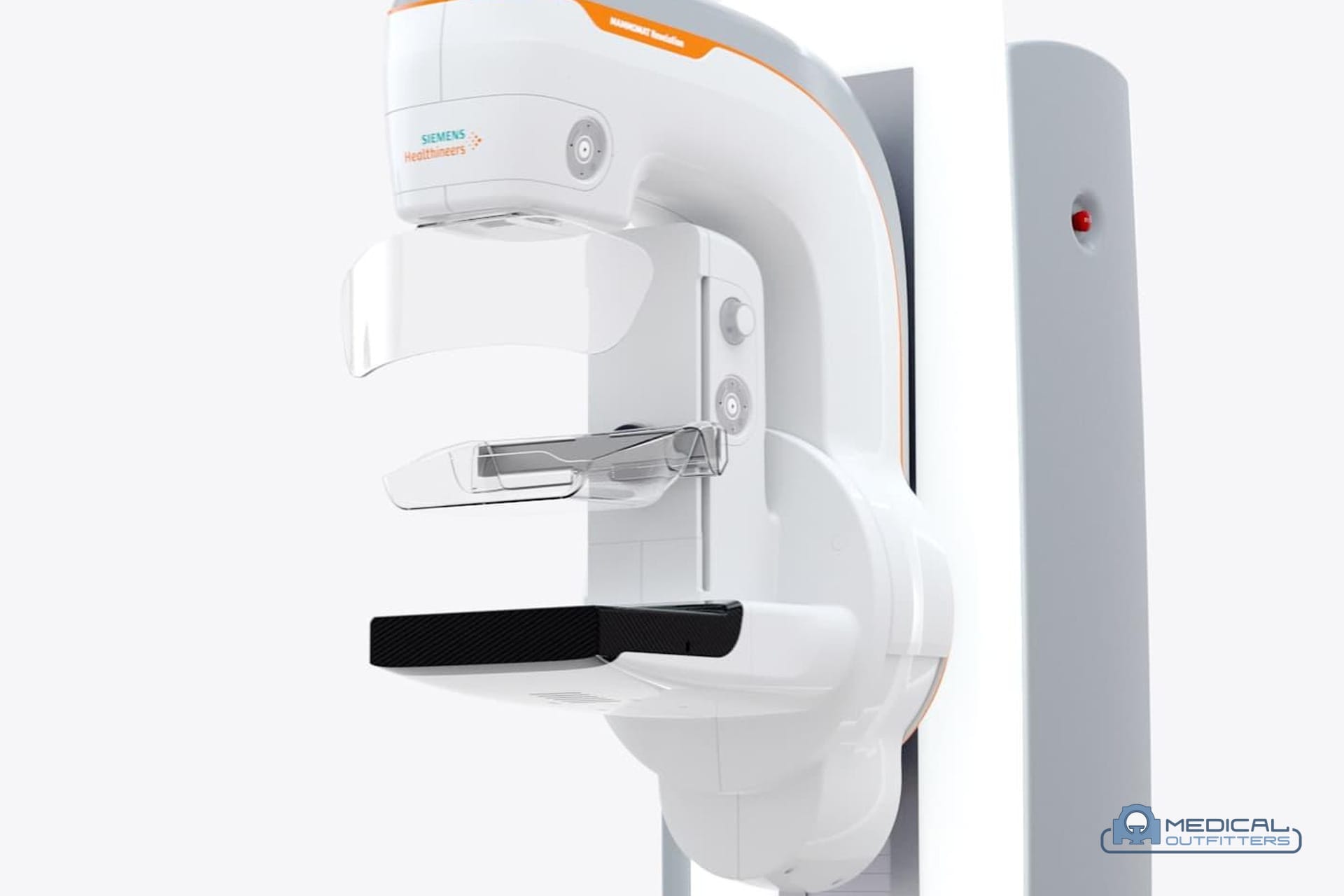 Siemens Healthineers MAMMOMAT Revelation digital mammography system, photo courtesy of Siemens Healthineers, with the Medical Outfitters watermark