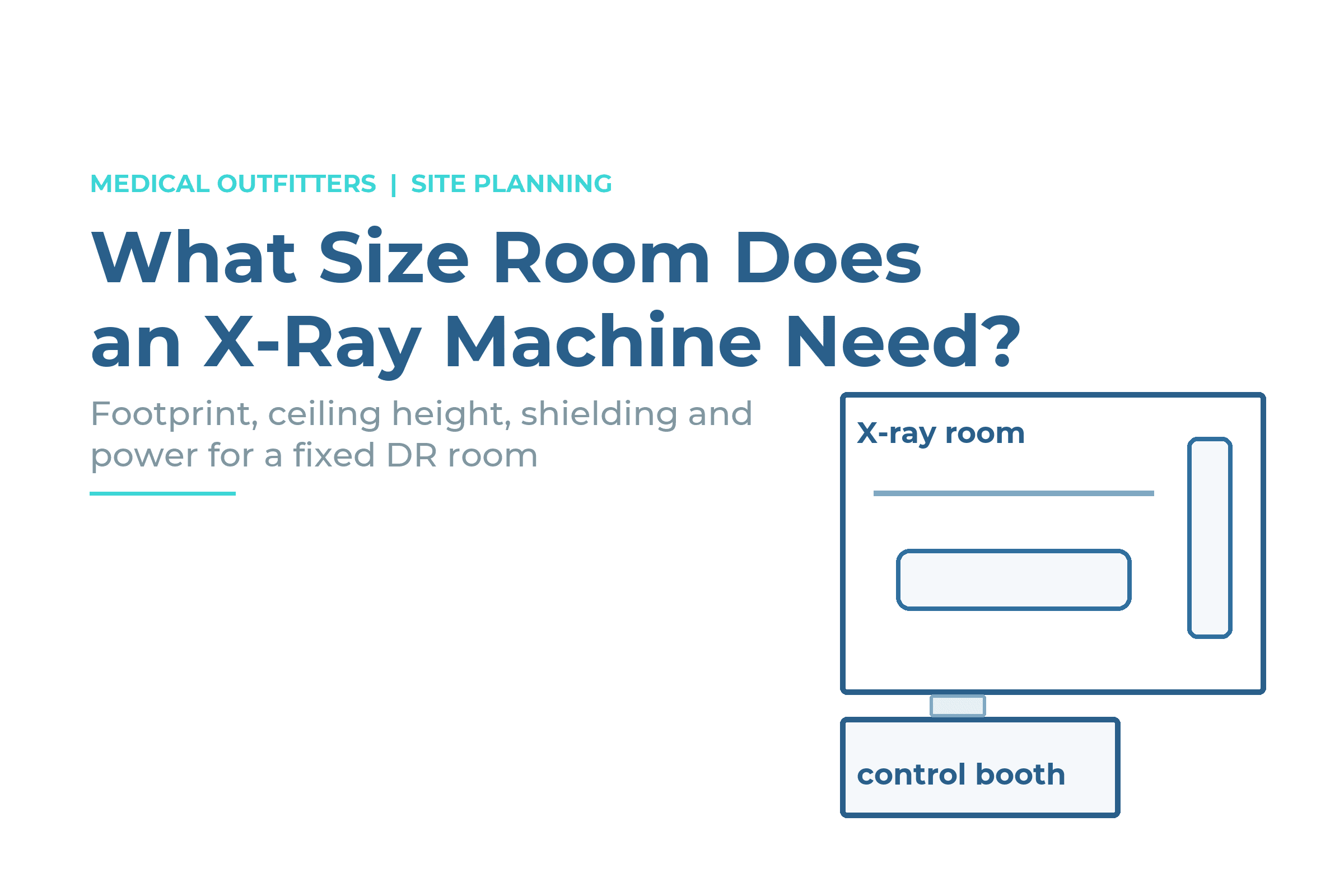 What size room does an X-ray machine need